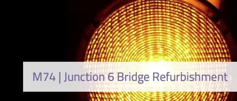 BRIDGE REFURBISHMENT WORKS ON THE M74 COMMENCE MONDAY 5TH JULY 