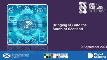 Virtual event to explore benefits of 5G technology for South of Scotland