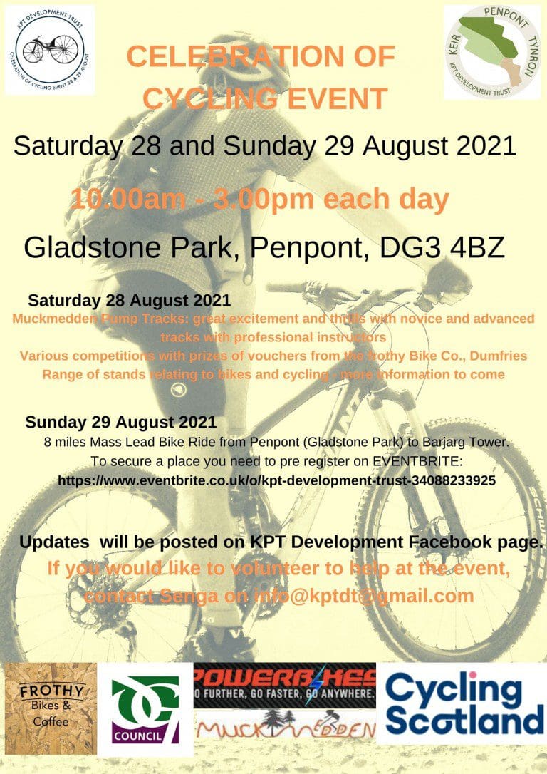 KPT Development Trust Hold 'Celebration of Cycling' This Weekend