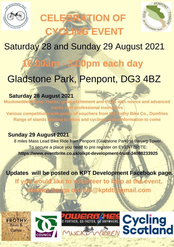 KPT Development Trust Hold 'Celebration of Cycling' This Weekend