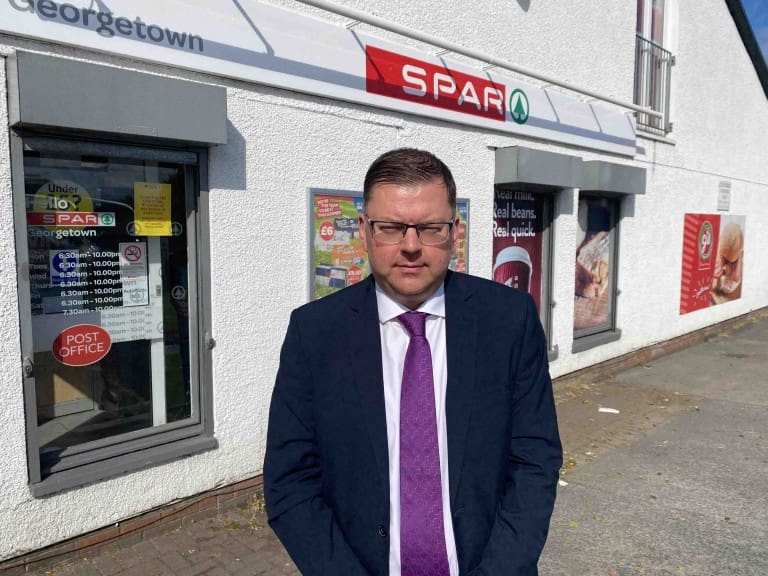 Local MSP Welcomes Temporary Home For Georgetown Post Office
