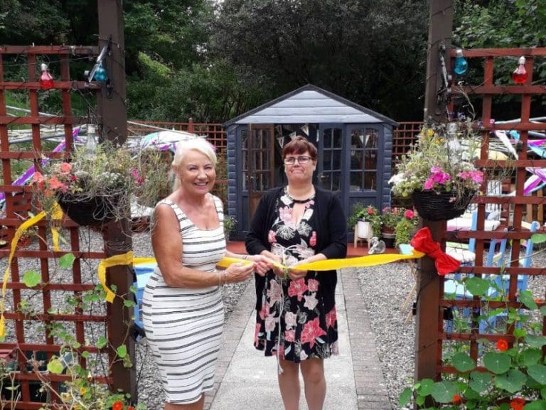 Loreburn Residents Transform Portpatrick Garden Into An Upcycled Sanctuary