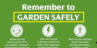 GARDENERS URGED TO STAY SAFE FOLLOWING SPIKE IN ELECTRICAL SAFETY INCIDENTS