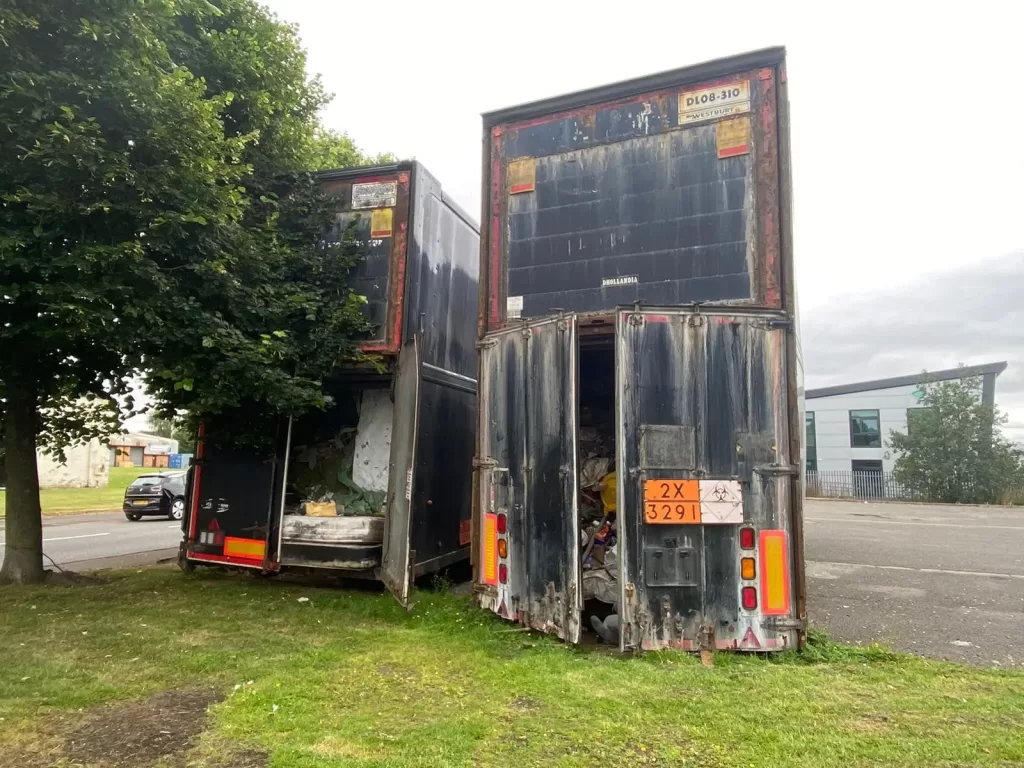 SEPA warns business and public to be on alert as new waste trailer crime emerges in Scotland