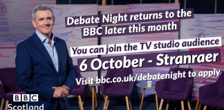 BBC Scotland’s Debate Night Comes to Stranraer in October
