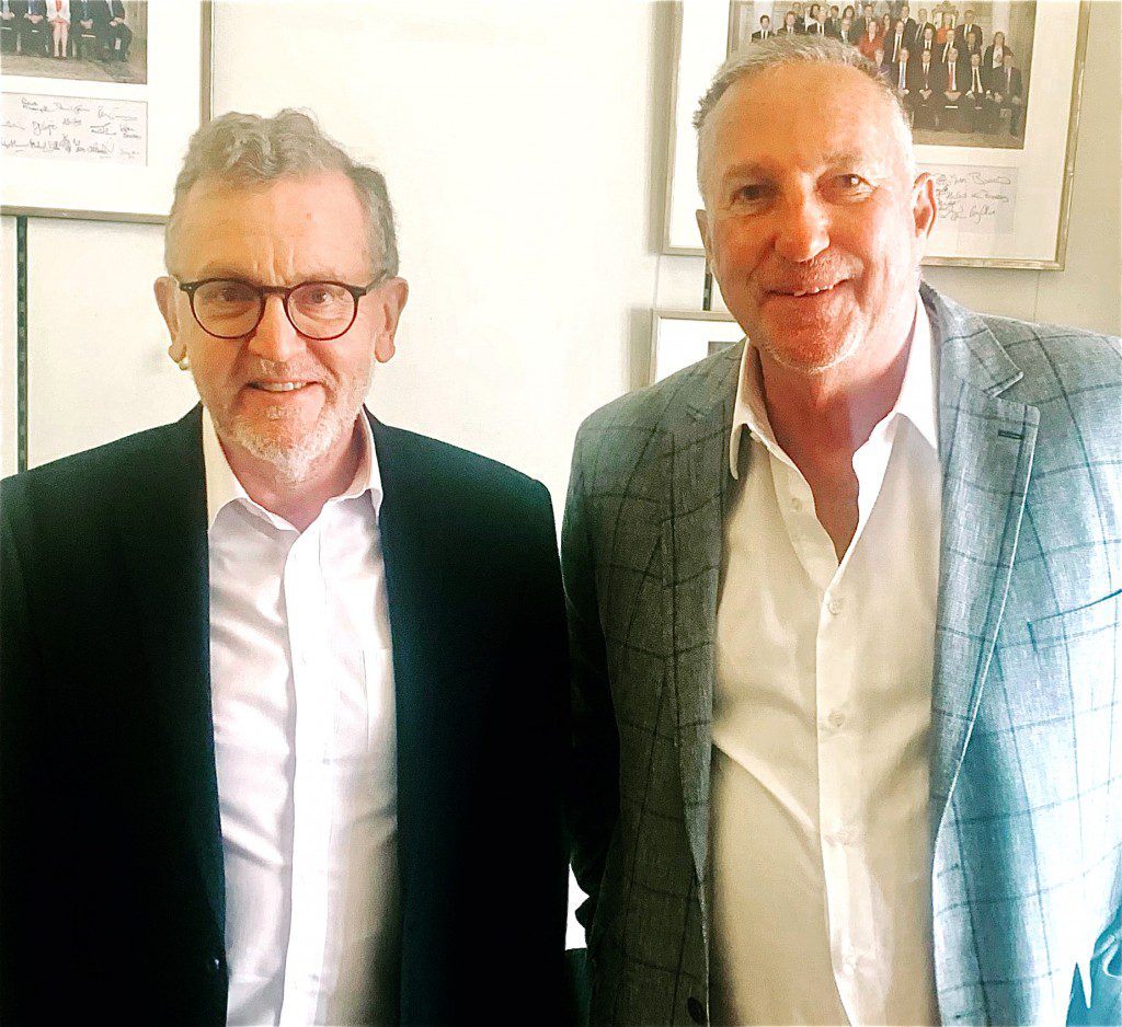 Mundell Meets With Fellow Trade Envoy Ian Botham