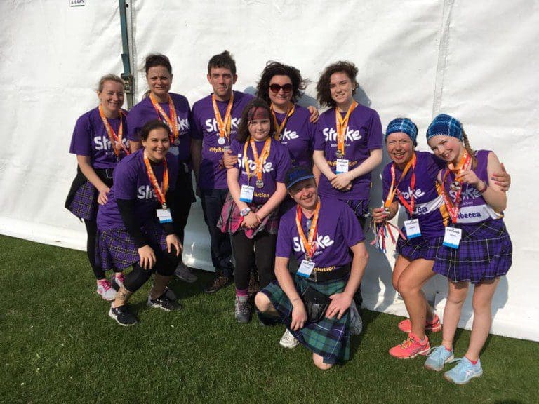 Join Team Stroke for Scotland’s Kiltwalk, Sunday 26 September in Glasgow. 