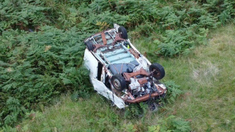The Van That Plunged 500 Feet Into The Devil’s Beef Tub