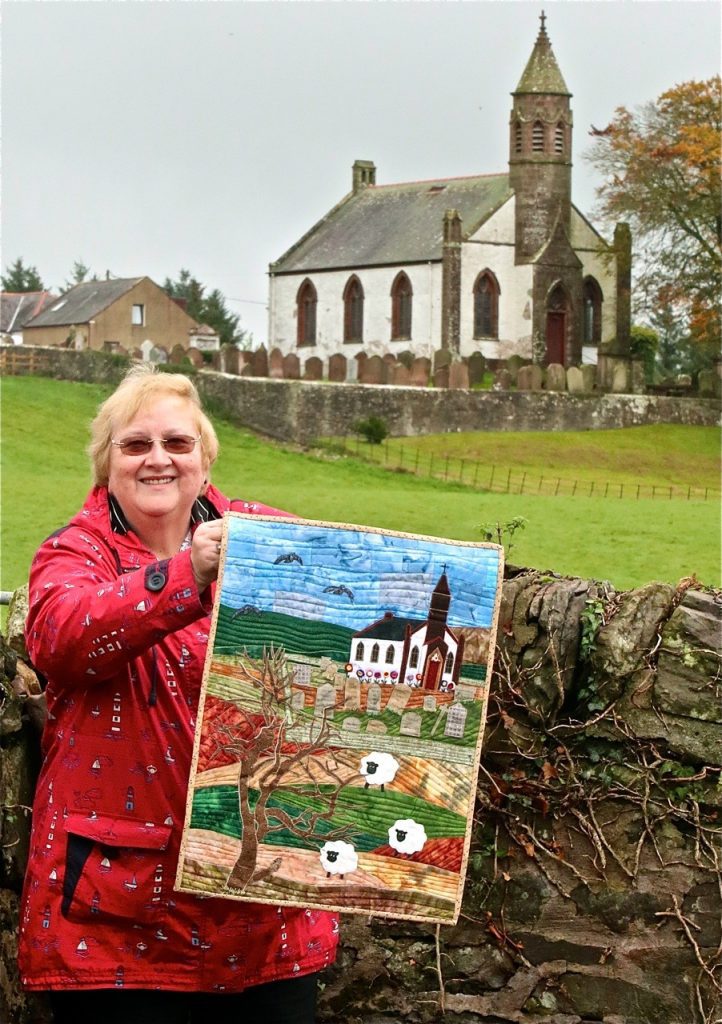 Ann's quilting project goes global