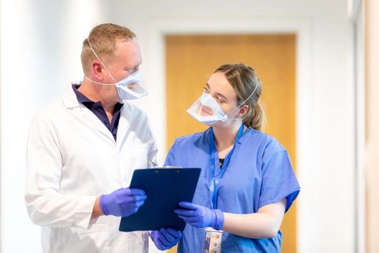 Alpha Solway Parent Company launches UK-made medical grade clear face mask range