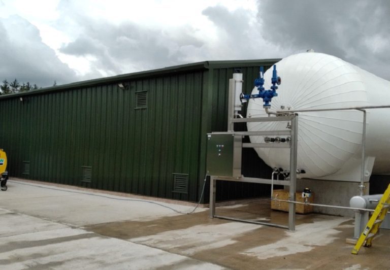 £4 MILLION DRY ICE FACTORY CREATED NEAR HAUGH OF URR