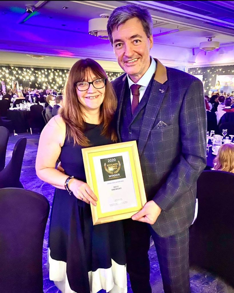 TOP AWARD FOR SULWATH BREWERY AT SCOTLANDS BUSINESS AWARDS