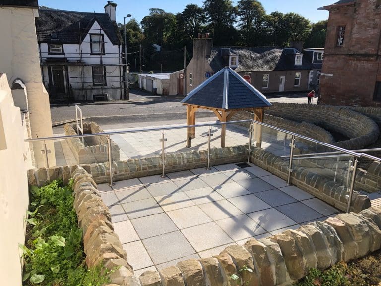New village square for Glenluce