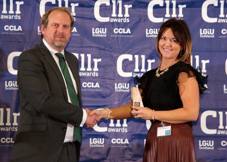 Councillor Jackie McCamon Wins Coveted National Award