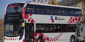 STAGECOACH ANNOUNCES FREE TRAVEL FOR VETERANS AND MILITARY PERSONNEL ACROSS THE UK ON REMEMBRANCE DAY AND REMEMBRANCE SUNDAY