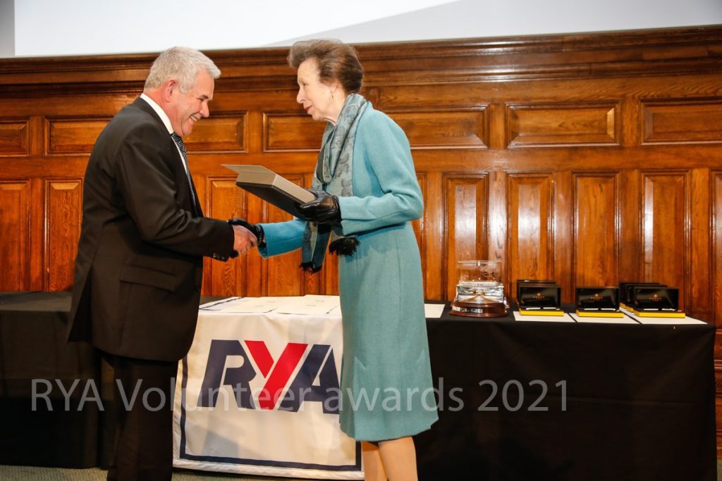 National “Outstanding Contribution” RYA Award for Solway Yacht Club's Willie Patterson