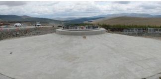 50th and final wind turbine foundation poured at South Kyle Wind Farm