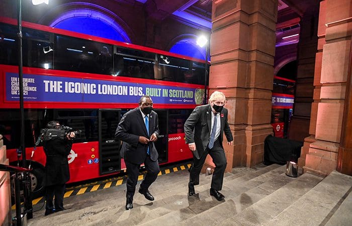STAGECOACH ELECTRIC BUSES TRANSPORT WORLD LEADERS AT COP26 CLIMATE CHANGE SUMMIT