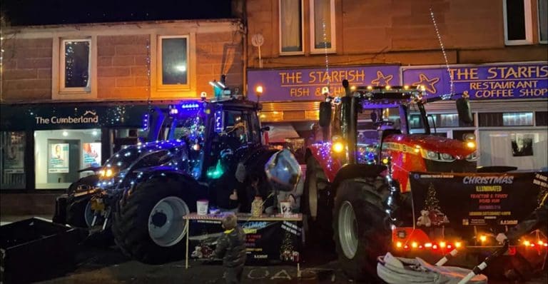 LOCAL FARMER ORGANISES ILLUMINATED CHRISTMAS CHARITY TRACTOR RUN FOR DGRI NEO NATAL UNIT