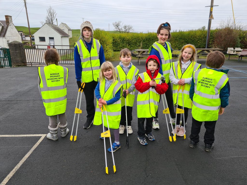 Borgue Primary Pupils Protecting the Environment