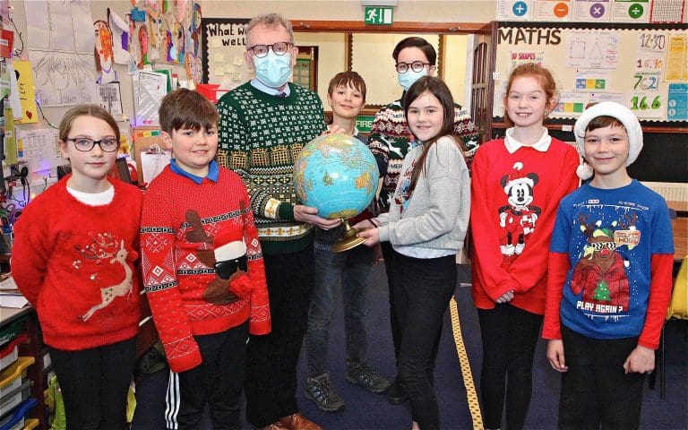 Climate issues hot topic for Canonbie primary school pupils