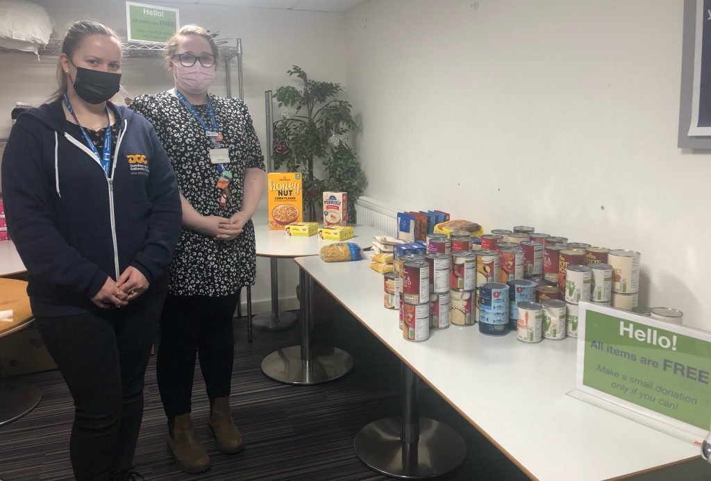 Students Launch Winter Food Drive