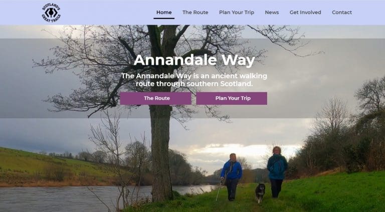 New Website Launched for the Annandale Way