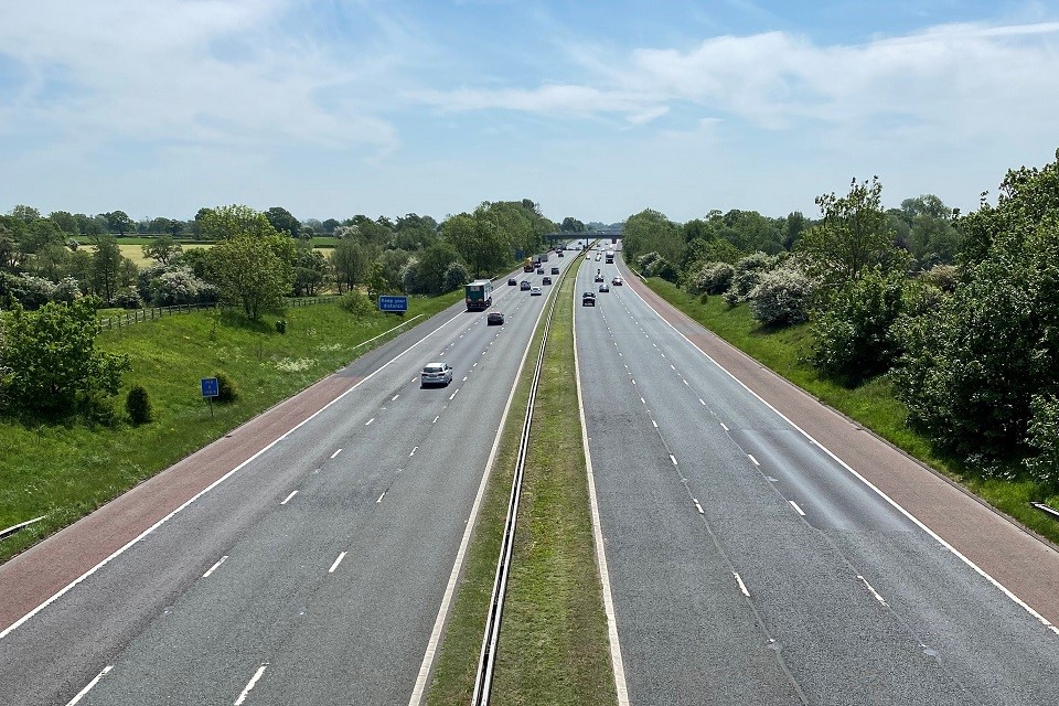 Overnight lane closures for M6 resurfacing - (Cheshire)