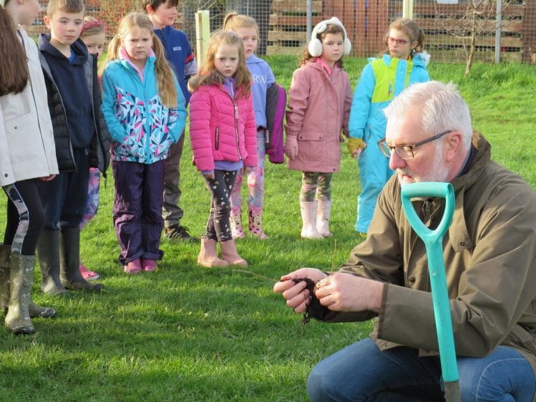 South of Scotland Tree Planting Grant Scheme Update – First D&G School planting day!