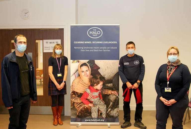 HALO Trust and NHS Dumfries and Galloway collaborate on training programme