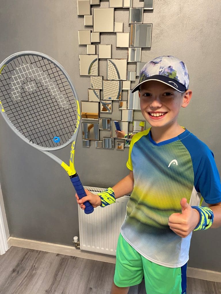 Laurieknowe Primary Pupil Dominik Is Ace At Tennis