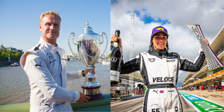 Stewartry Race Ace David Coulthard Teams Up With Jamie Chadwick For Race Of Champions