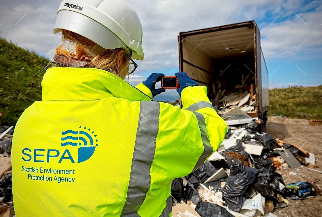 Waste Crime Sites Targeted by SEPA as BBC Disclosure focuses on serious & organised crime
