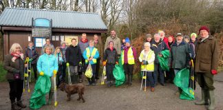 ROTARY CLUB SPRING CLEAN AT BRIGHOUSE BAY