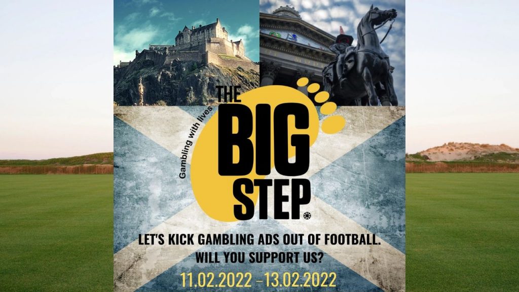 THE BIG STEP WANTS TO END GAMBLING ADVERTS IN FOOTBALL