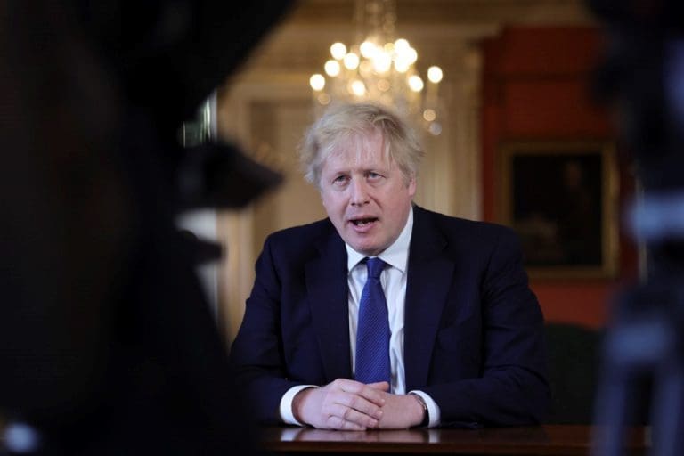 UK "cannot and will not just look away" Says Boris