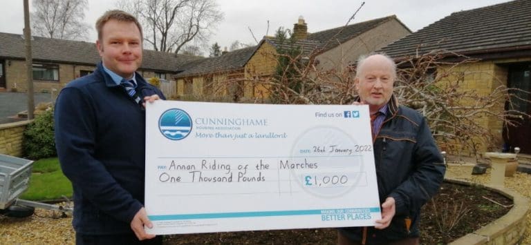 Cunninghame Housing Association’s Grand Support For Annan Riding Of The Marches