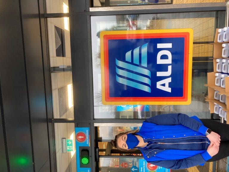 Kirsty Celebrates 20 Years Working At Aldi Dumfries Store