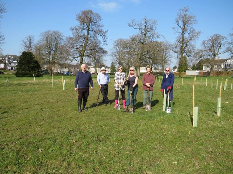 Native Trees Added To Carlingwark Park Wildlife Area