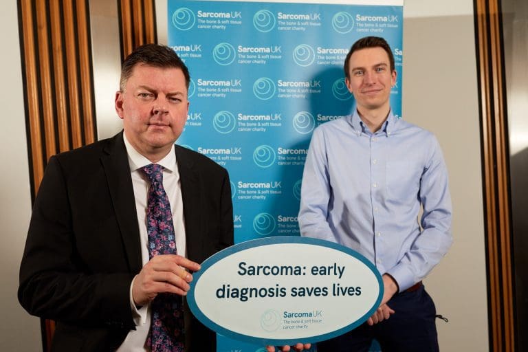 Local MSP Meets With Sarcoma Uk To Discuss The Importance Of Early Diagnosis In Saving Lives