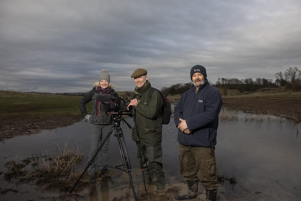 Filmmaker gets to work, inspired by the Threave Landscape Restoration Project