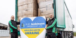 A.W. Jenkinson Transport Hauls 34 tonnes Of Aid To Ukrainian refugees in Poland