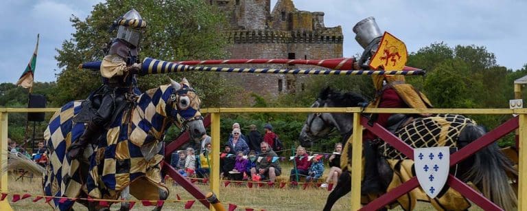 Jousting Set To Return To Caerlaverock Castle This Summer