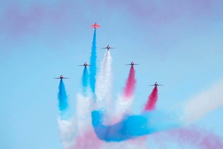 Red Arrows RAF Display Team To Fly At Irvine’s Making Waves Festival In July