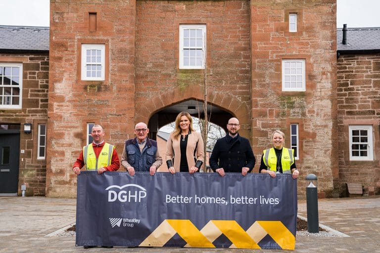 FAMILIES MOVE INTO NEW £6.8M DGHP DEVELOPMENT