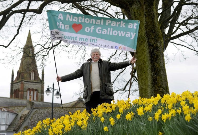 Launch of Vote Galloway National Park campaign for local elections 