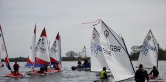 Young sailors from all over Scotland competed on Lochmaben’s Castle Loch over the Easter weekend.