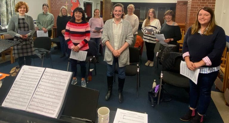 New to Guid Nychburris for 2022, The Queen of The South Choir