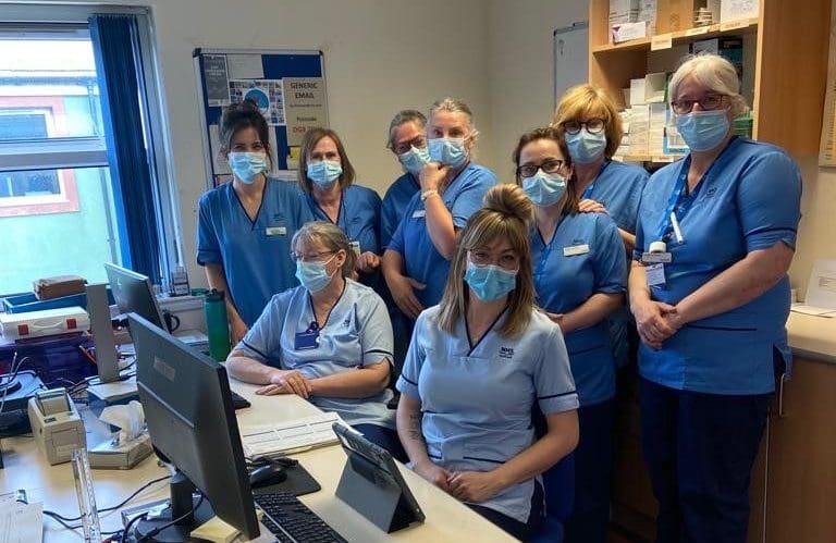 Rhins Community Nursing team nominated as ‘lockdown heroes’
