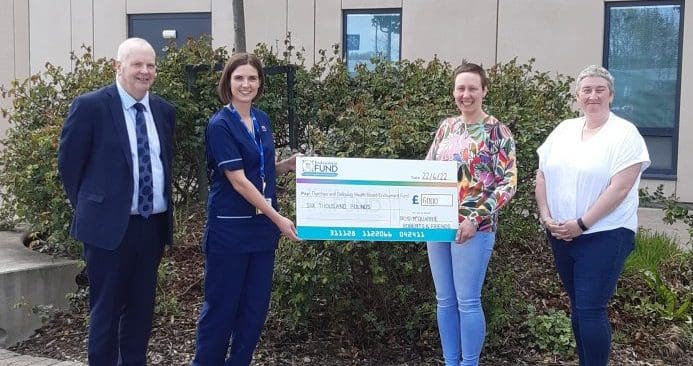FRIENDS SIX THOUSAND POUNDS FUNDRAISING SUCCESS